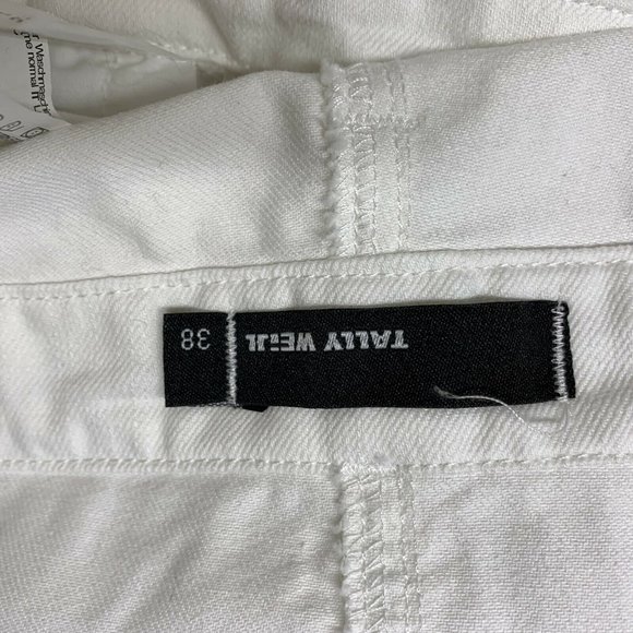 Tally Weijl Womens Overalls 38 White  Distressed - Picture 6 of 8